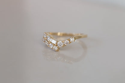 0.37 CT Round Full Eternity Lab Grown Diamond Wedding Band
