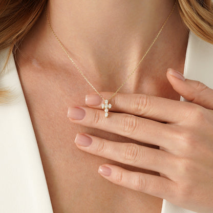 1.0 CT Round Bezel Solitaire Lab Grown Diamond Necklace