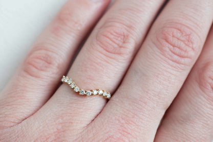 0.37 CT Round Full Eternity Lab Grown Diamond Wedding Band