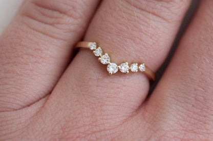 0.37 CT Round Full Eternity Lab Grown Diamond Wedding Band