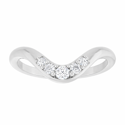 0.37 CT Round Full Eternity Lab Grown Diamond Wedding Band