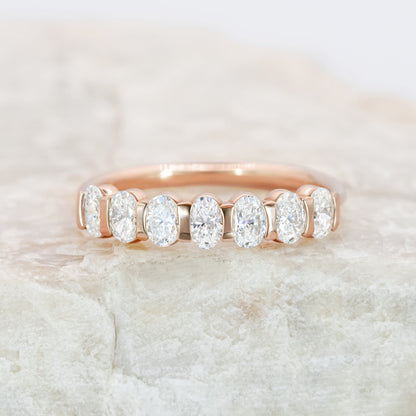 0.37 CT Round Full Eternity Lab Grown Diamond Wedding Band