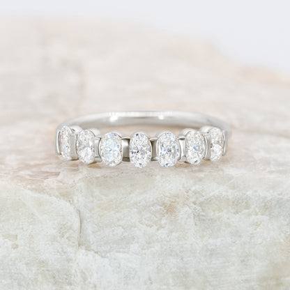 0.37 CT Round Full Eternity Lab Grown Diamond Wedding Band