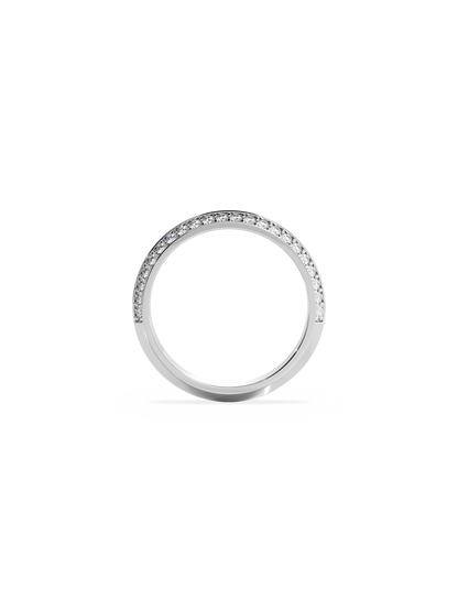 0.37 CT Round Full Eternity Lab Grown Diamond Wedding Band