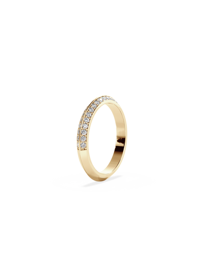 0.37 CT Round Full Eternity Lab Grown Diamond Wedding Band