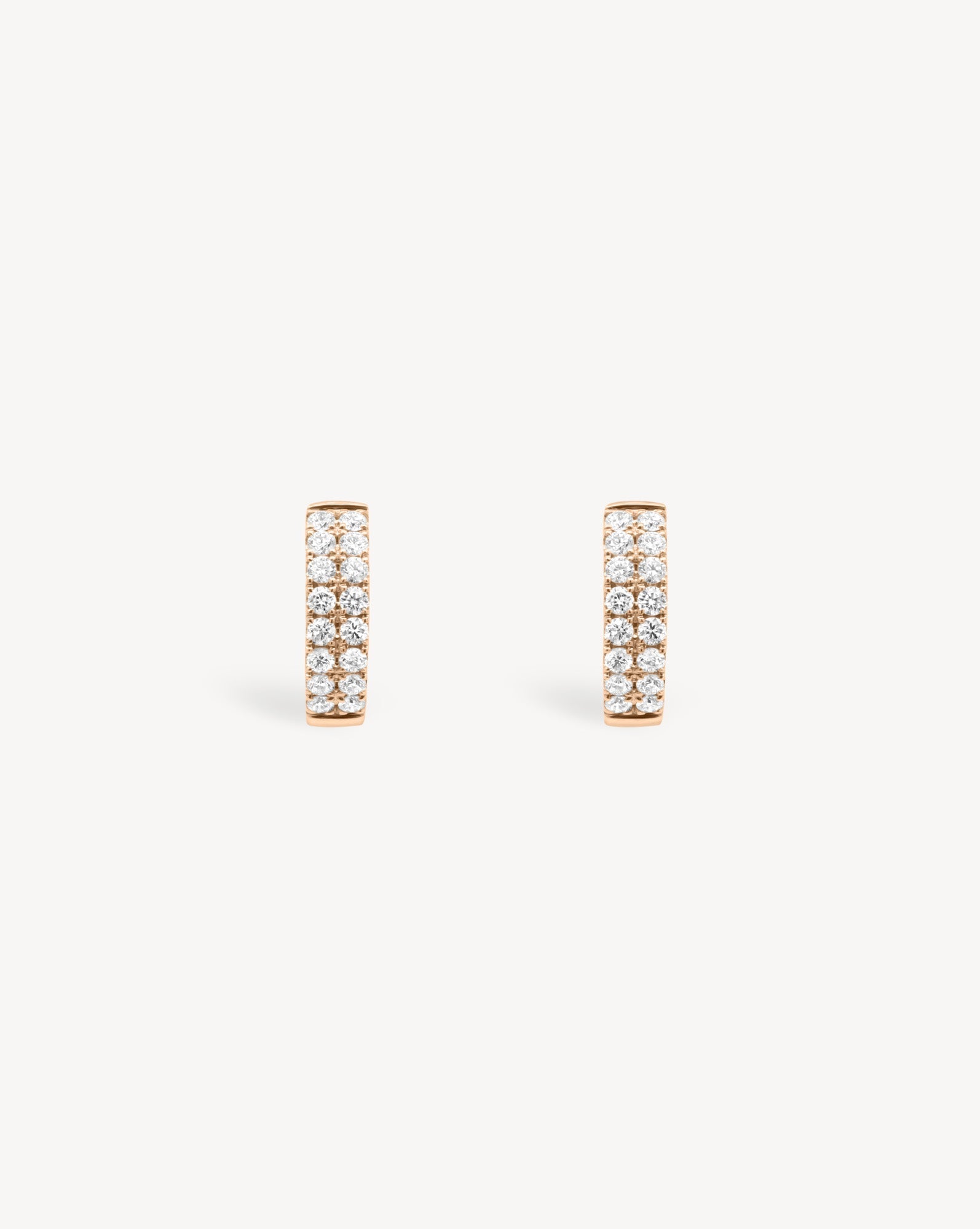 1.0 CT Round Bezel Solitaire Lab Grown Diamond Earrings