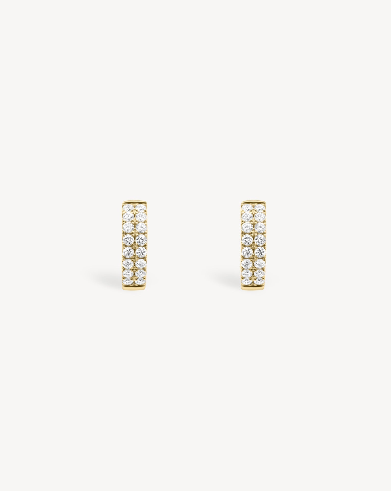1.0 CT Round Bezel Solitaire Lab Grown Diamond Earrings