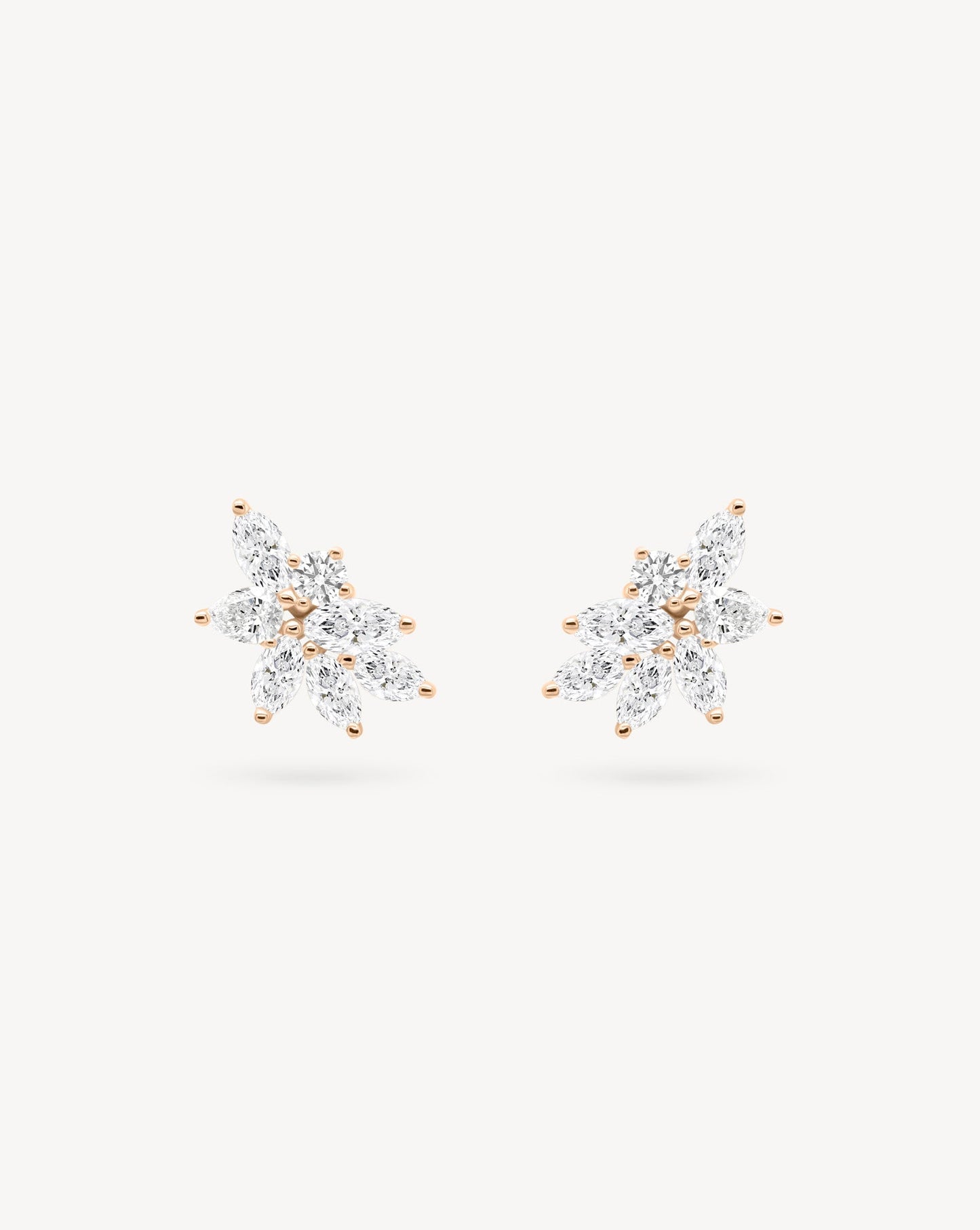 1.0 CT Round Bezel Solitaire Lab Grown Diamond Earrings