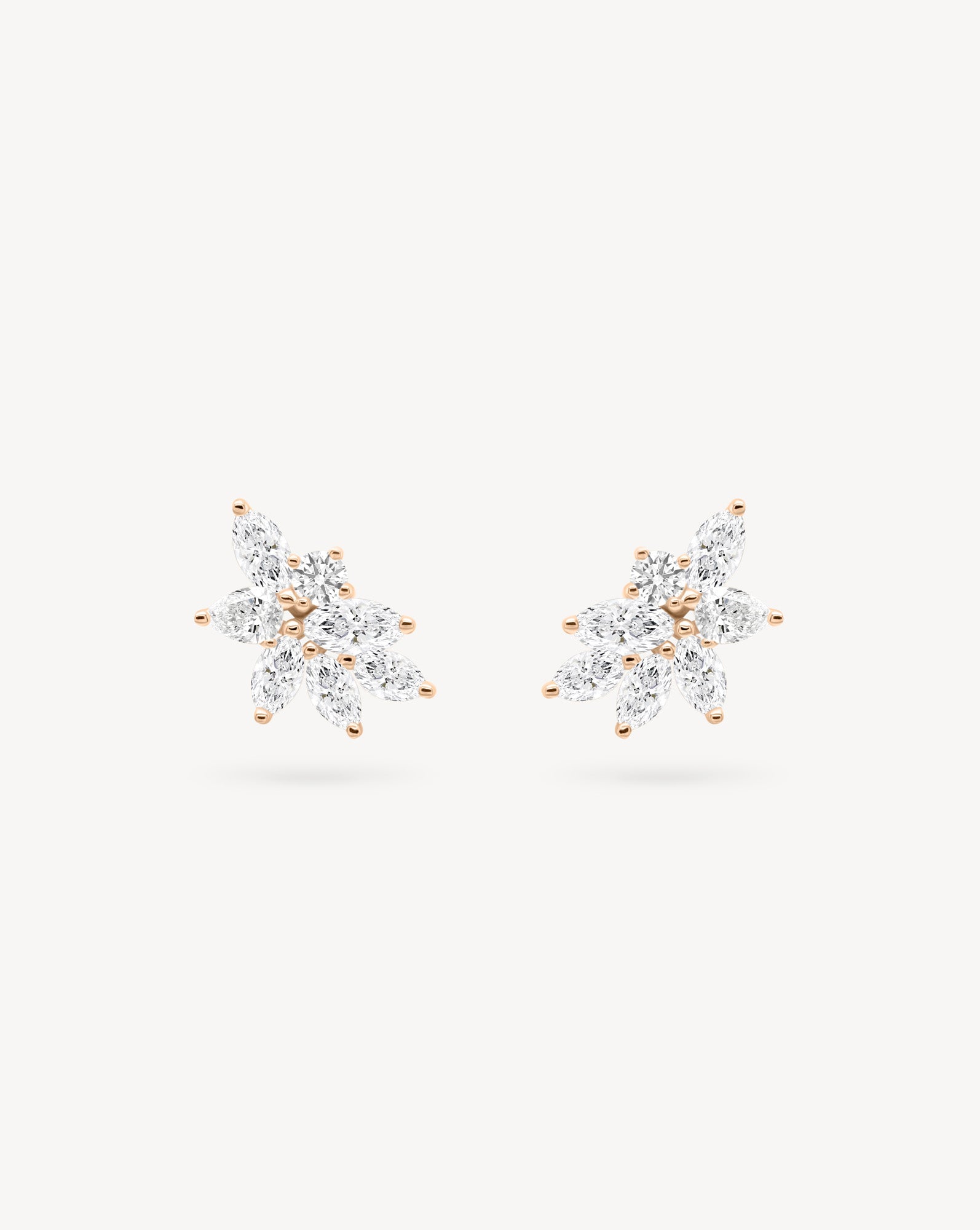 1.0 CT Round Bezel Solitaire Lab Grown Diamond Earrings