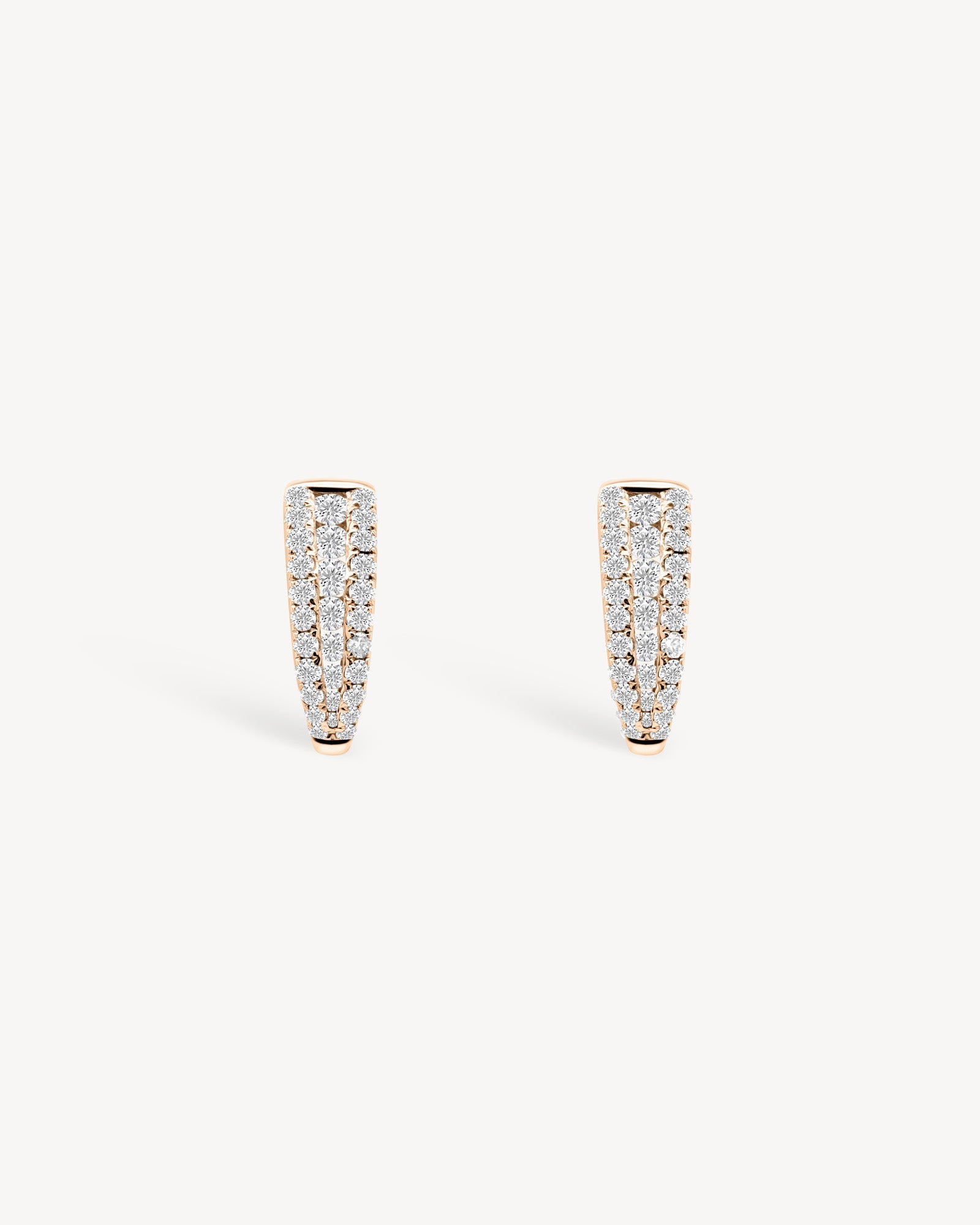 1.0 CT Round Bezel Solitaire Lab Grown Diamond Earrings