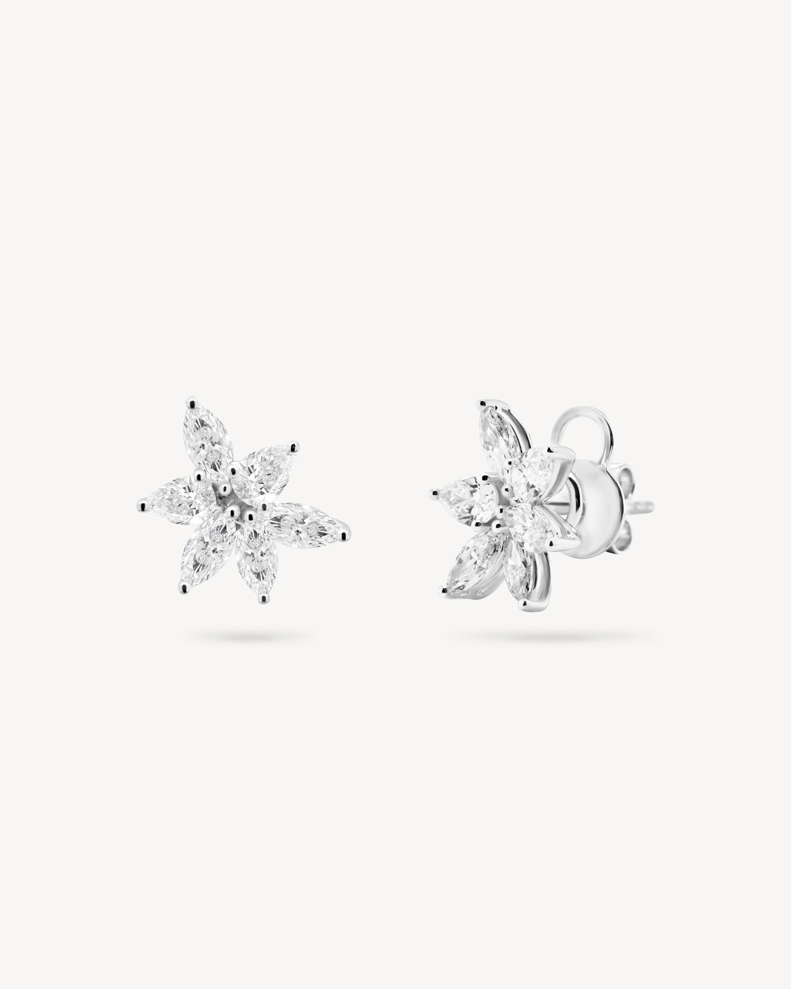 1.0 CT Round Bezel Solitaire Lab Grown Diamond Earrings