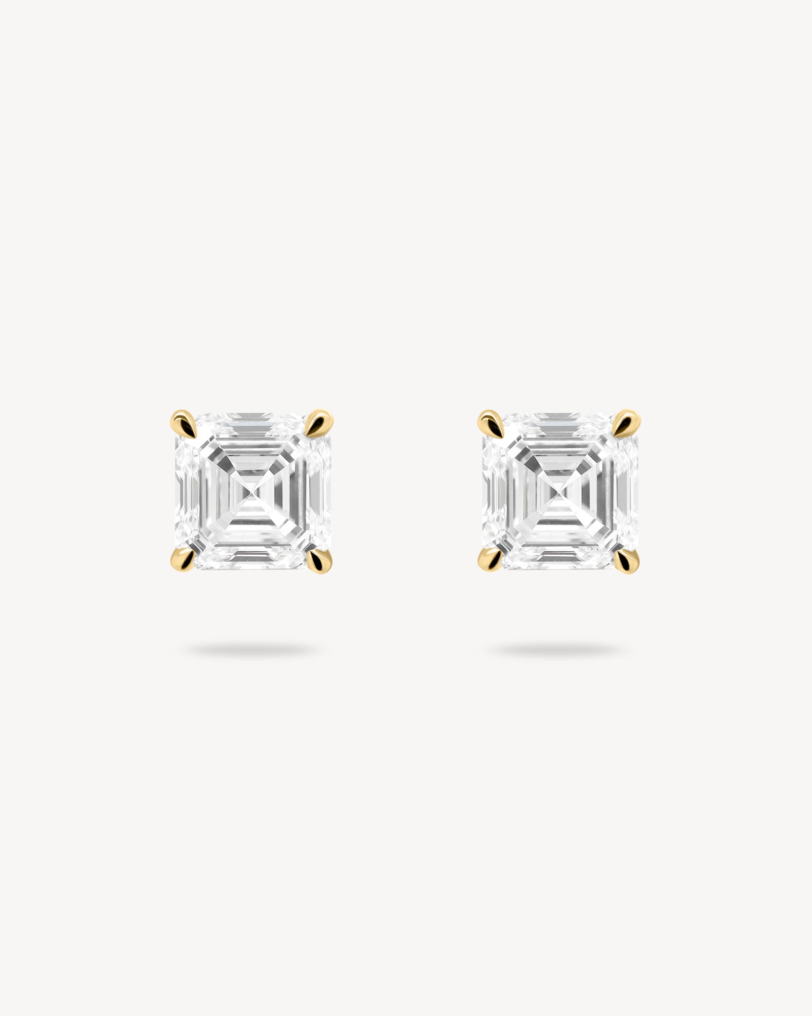 1.0 CT Round Bezel Solitaire Lab Grown Diamond Earrings
