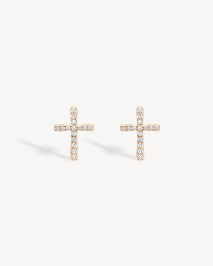 1.0 CT Round Bezel Solitaire Lab Grown Diamond Earrings
