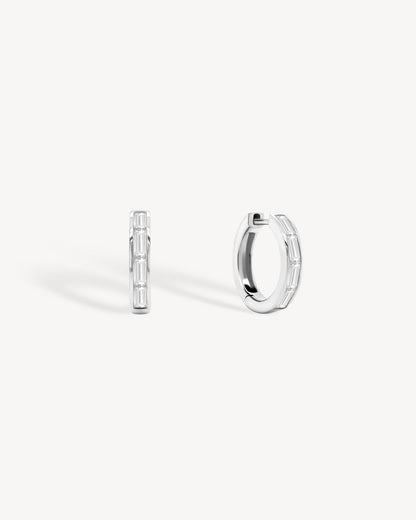 1.0 CT Round Bezel Solitaire Lab Grown Diamond Earrings