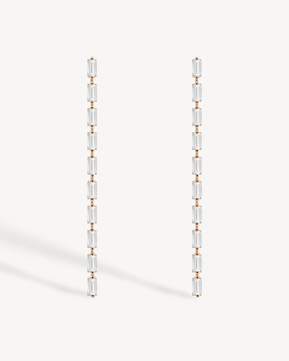 1.0 CT Round Bezel Solitaire Lab Grown Diamond Earrings