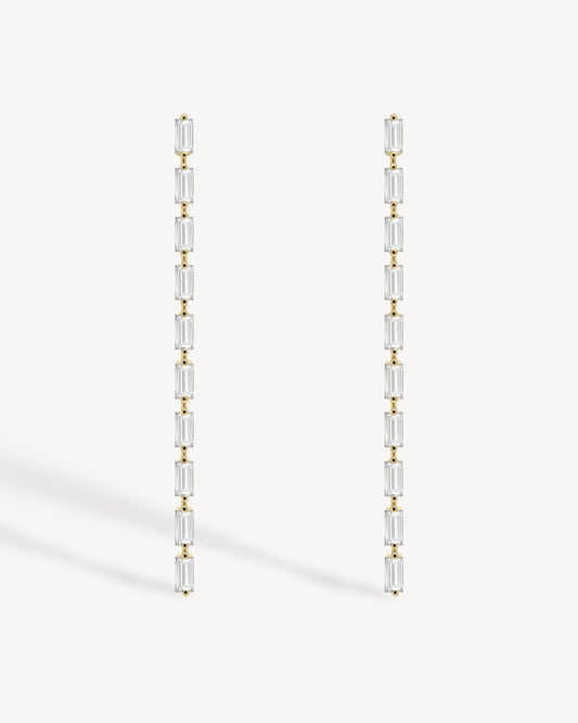 1.0 CT Round Bezel Solitaire Lab Grown Diamond Earrings