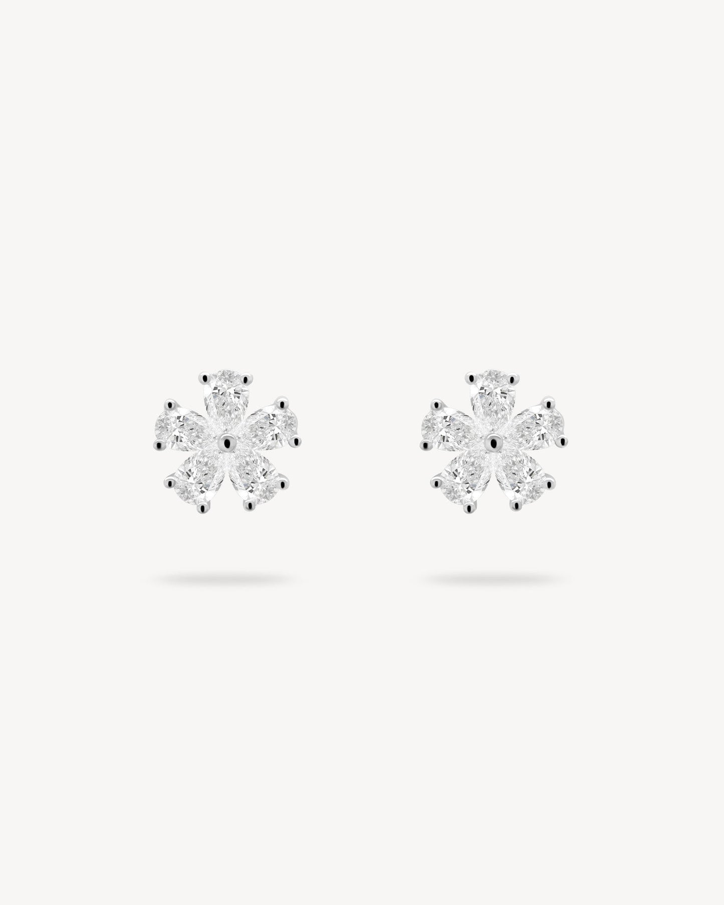 1.0 CT Round Bezel Solitaire Lab Grown Diamond Earrings