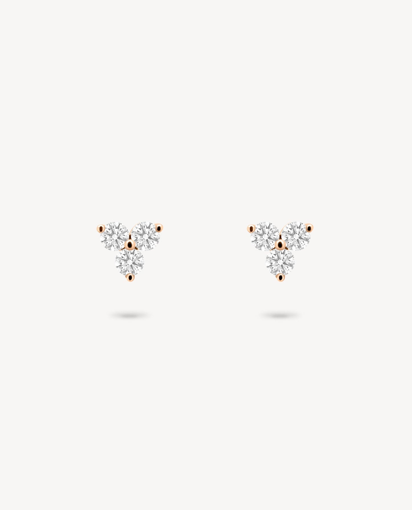 1.0 CT Round Bezel Solitaire Lab Grown Diamond Earrings