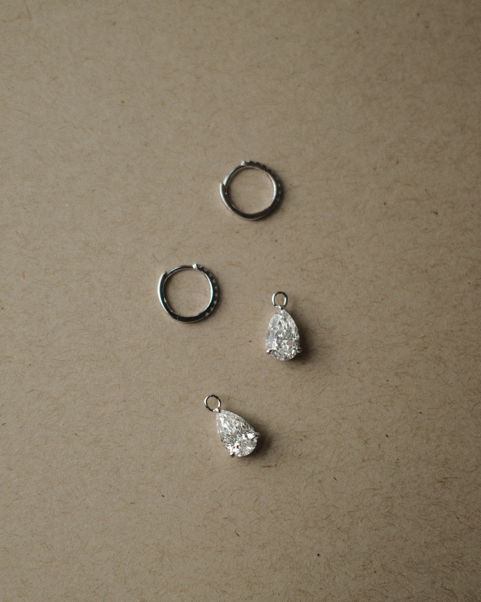 1.0 CT Round Bezel Solitaire Lab Grown Diamond Earrings