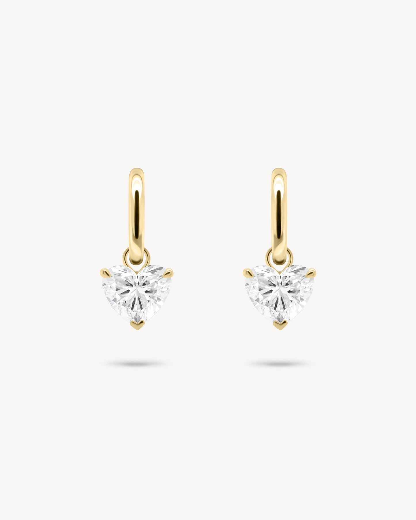 1.0 CT Round Bezel Solitaire Lab Grown Diamond Earrings