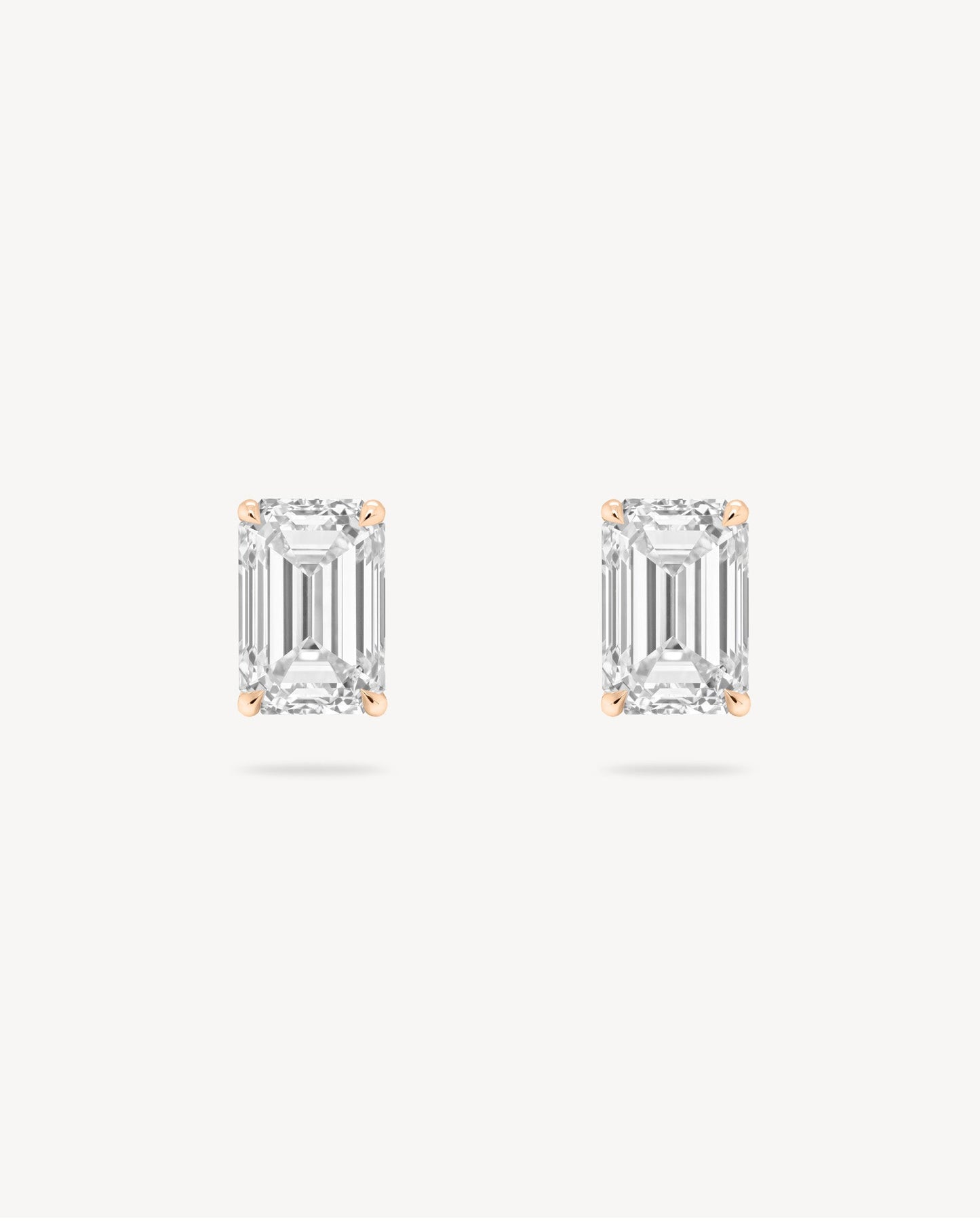 1.0 CT Round Bezel Solitaire Lab Grown Diamond Earrings