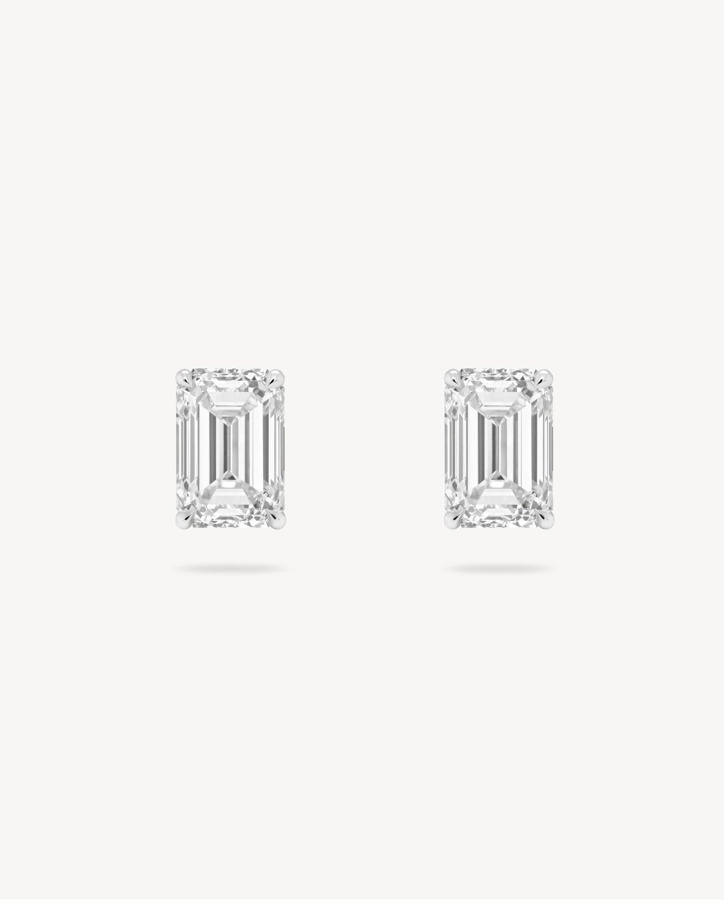 1.0 CT Round Bezel Solitaire Lab Grown Diamond Earrings