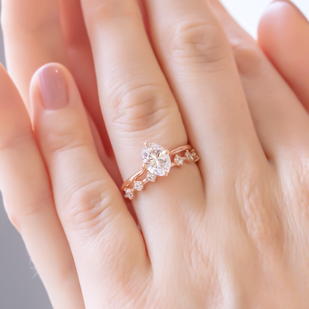 0.37 CT Round Full Eternity Lab Grown Diamond Wedding Band