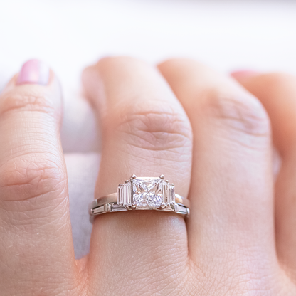0.37 CT Round Full Eternity Lab Grown Diamond Wedding Band