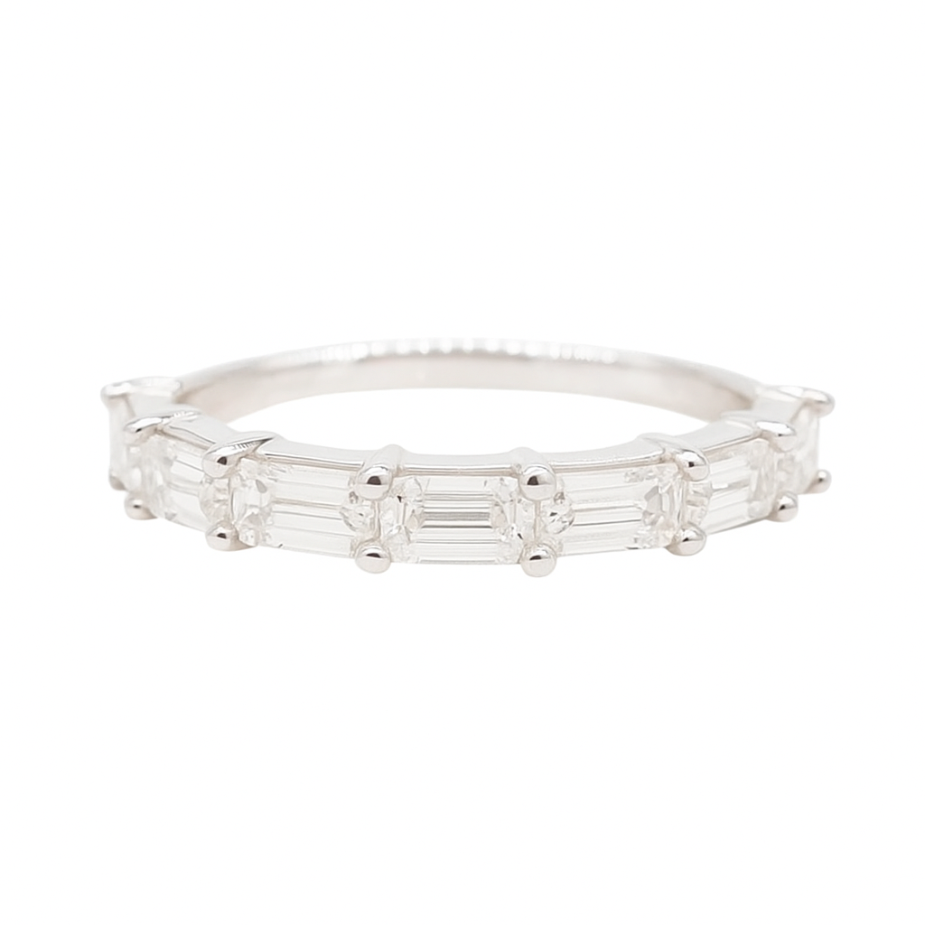 0.37 CT Round Full Eternity Lab Grown Diamond Wedding Band