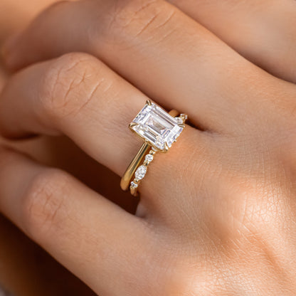 0.37 CT Round Full Eternity Lab Grown Diamond Wedding Band