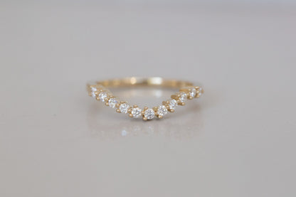 0.37 CT Round Full Eternity Lab Grown Diamond Wedding Band