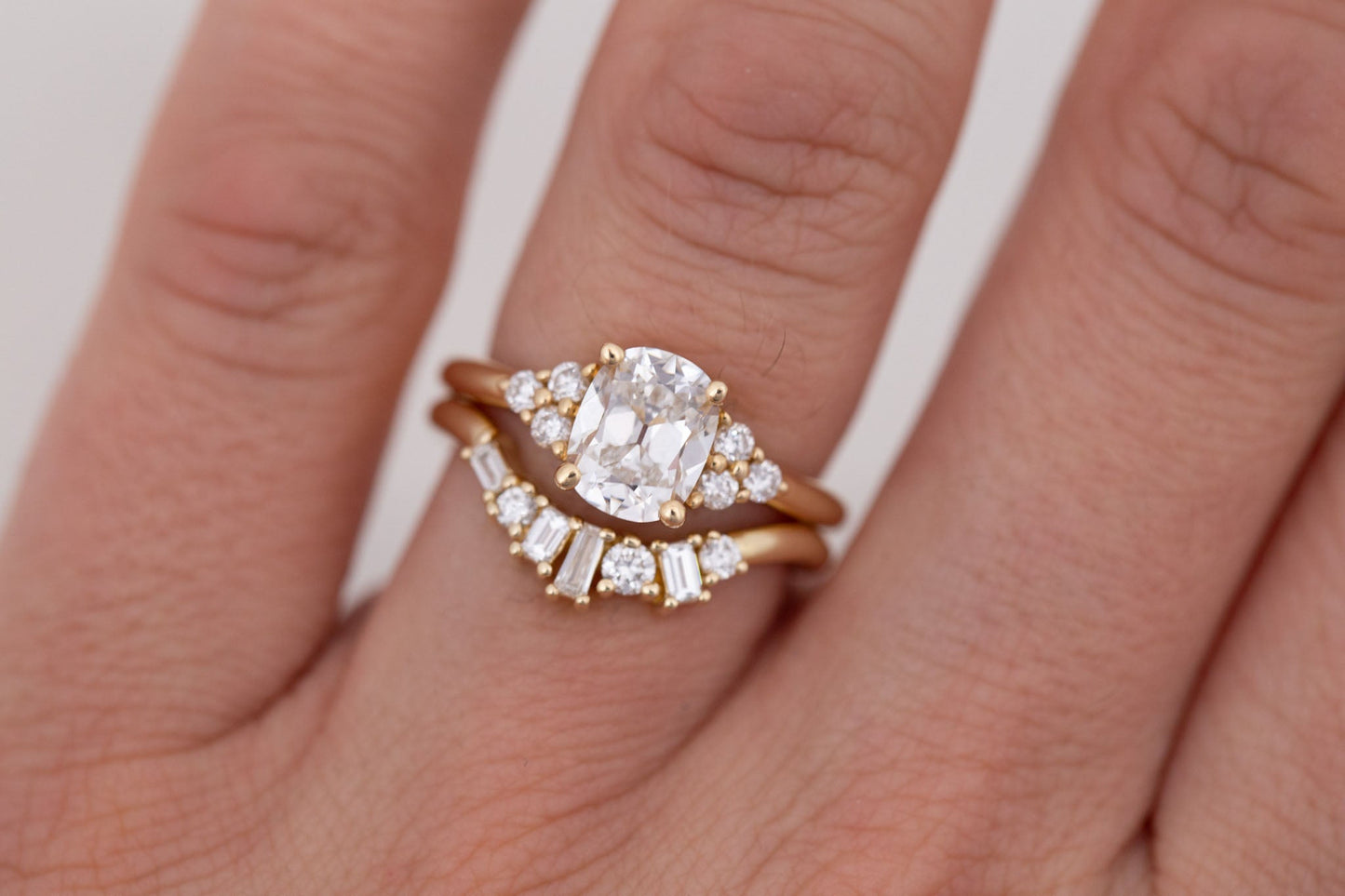 0.37 CT Round Full Eternity Lab Grown Diamond Wedding Band