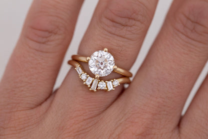 0.37 CT Round Full Eternity Lab Grown Diamond Wedding Band