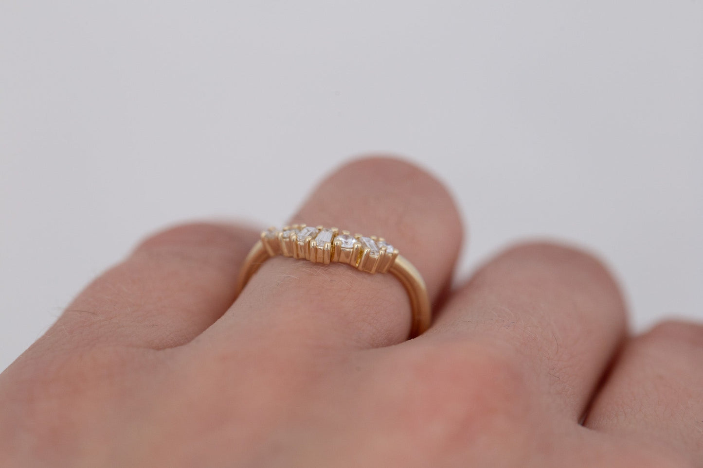 0.37 CT Round Full Eternity Lab Grown Diamond Wedding Band