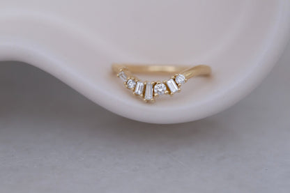 0.37 CT Round Full Eternity Lab Grown Diamond Wedding Band