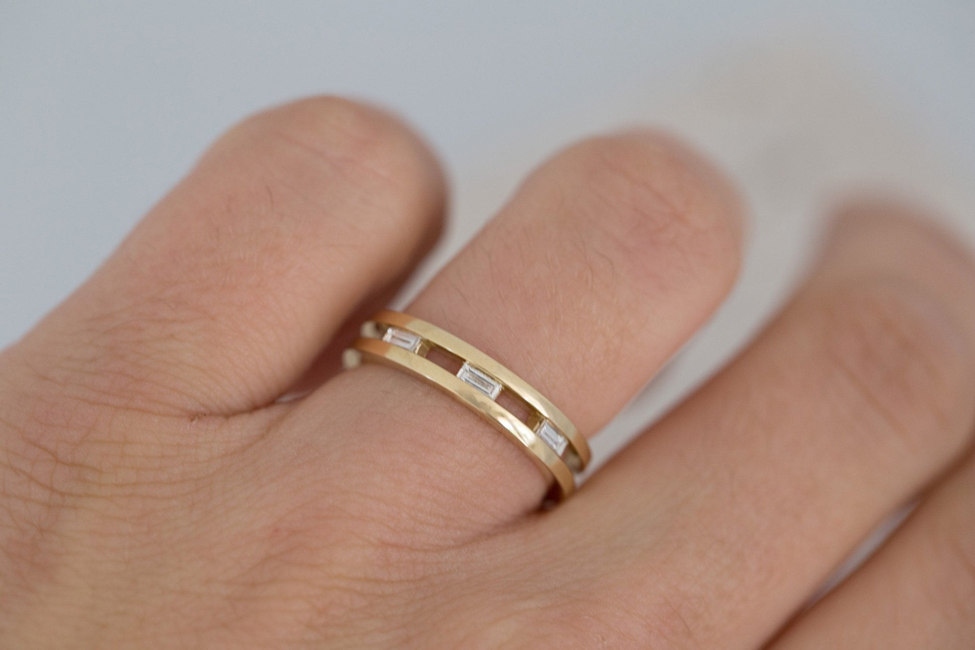 0.37 CT Round Full Eternity Lab Grown Diamond Wedding Band