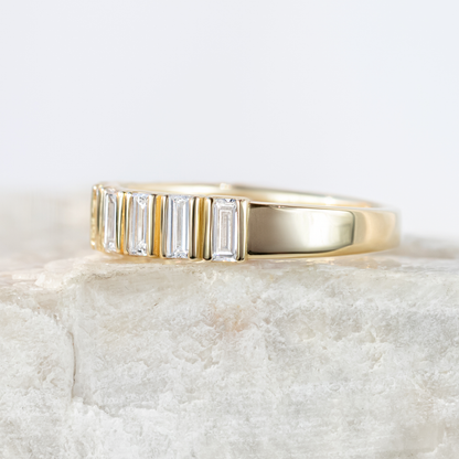 0.37 CT Round Full Eternity Lab Grown Diamond Wedding Band