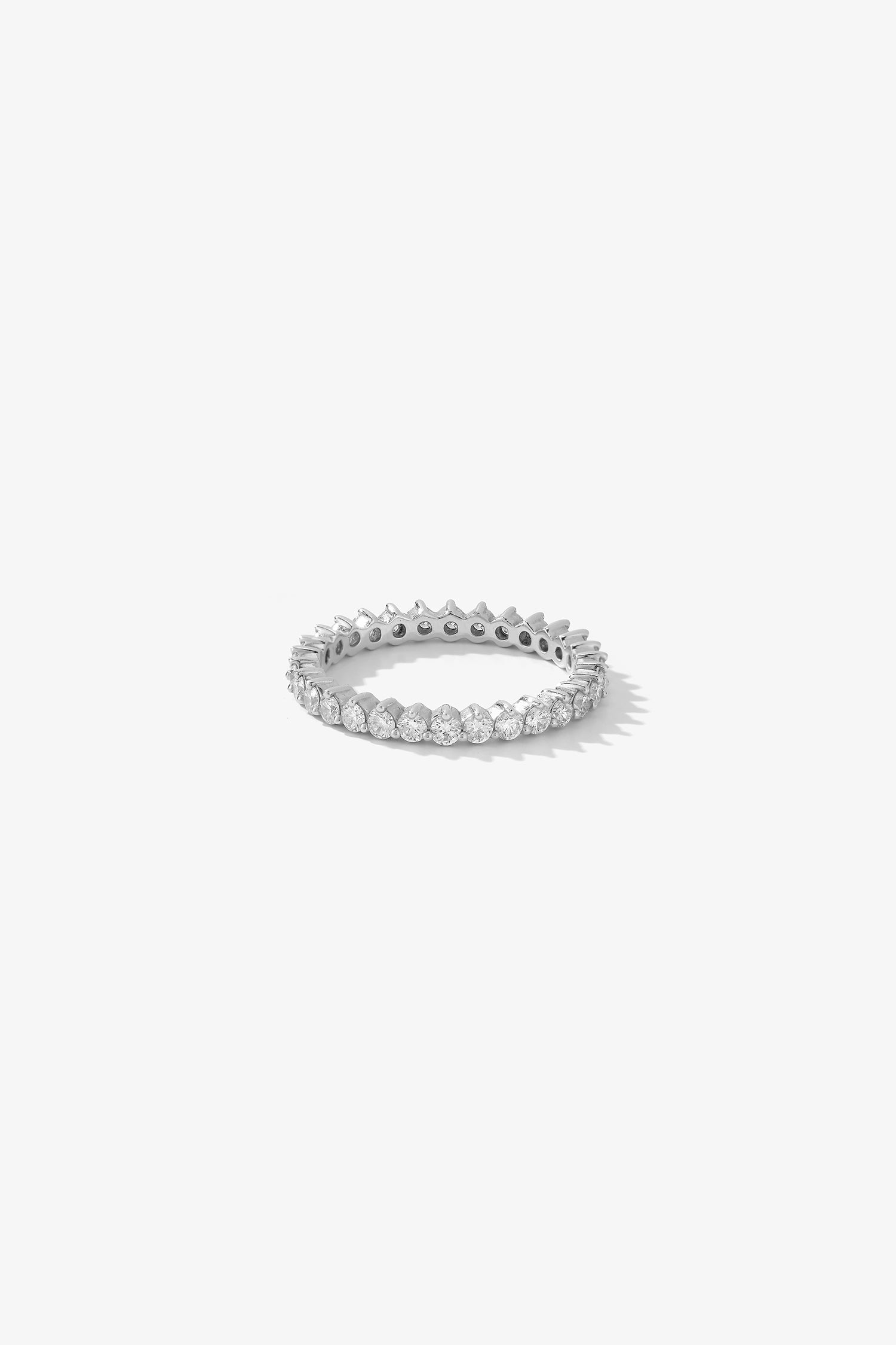 0.37 CT Round Full Eternity Lab Grown Diamond Wedding Band