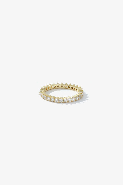 0.37 CT Round Full Eternity Lab Grown Diamond Wedding Band