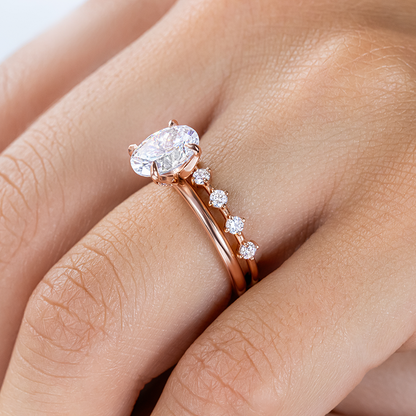 0.37 CT Round Full Eternity Lab Grown Diamond Wedding Band
