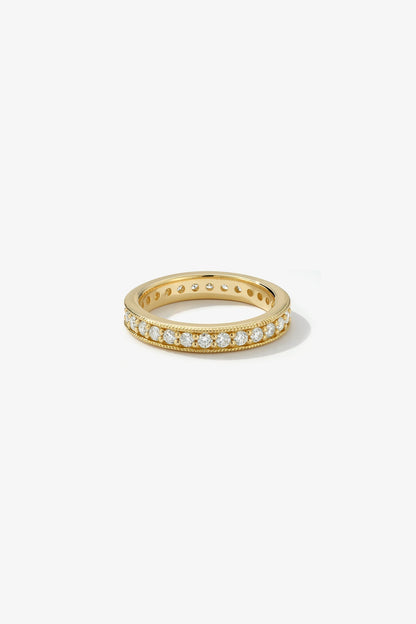 0.37 CT Round Full Eternity Lab Grown Diamond Wedding Band