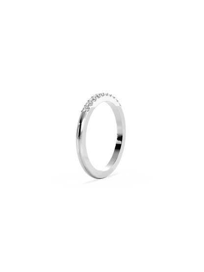 0.37 CT Round Full Eternity Lab Grown Diamond Wedding Band