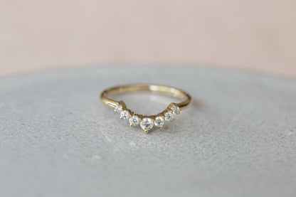 0.37 CT Round Full Eternity Lab Grown Diamond Wedding Band