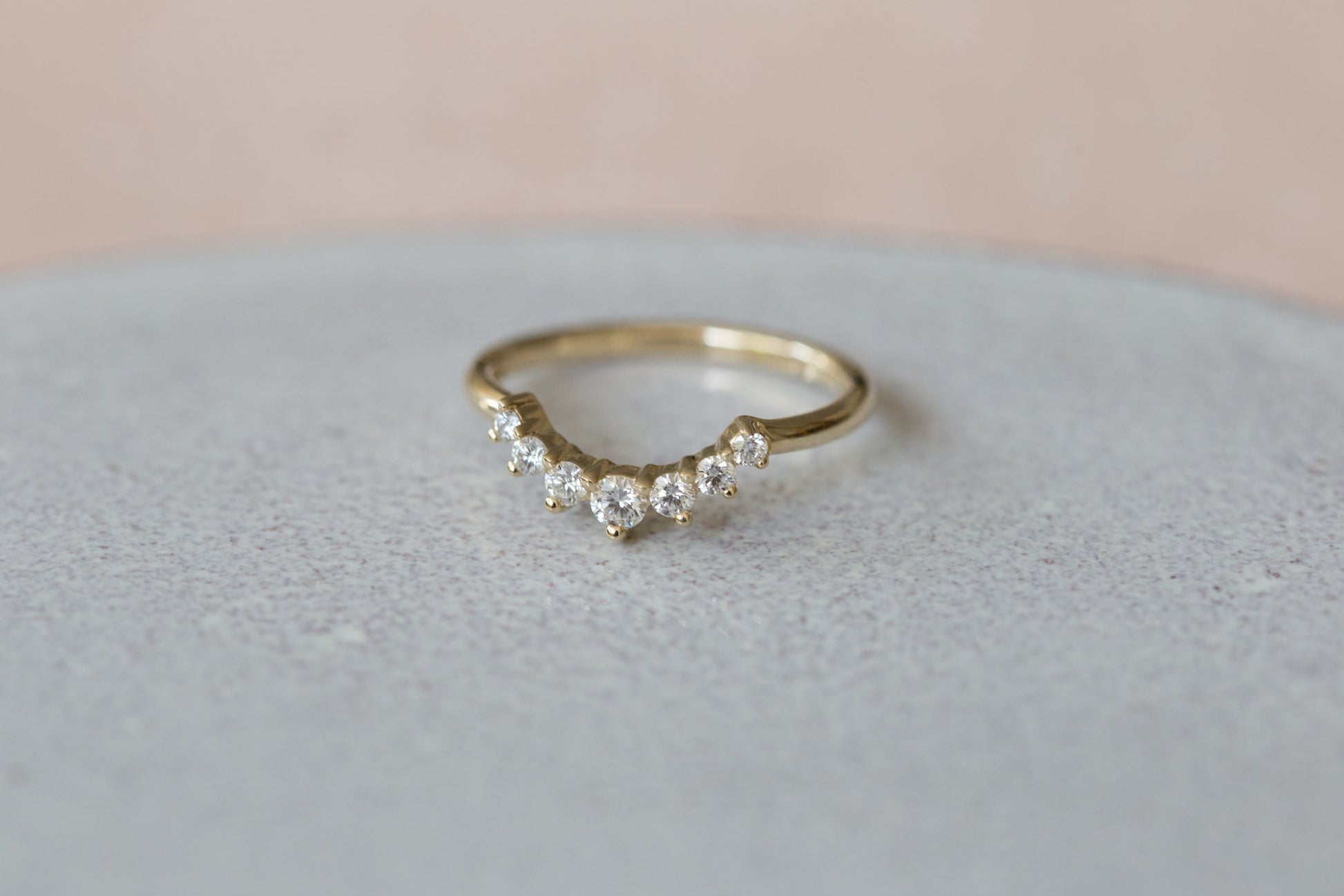 0.37 CT Round Full Eternity Lab Grown Diamond Wedding Band