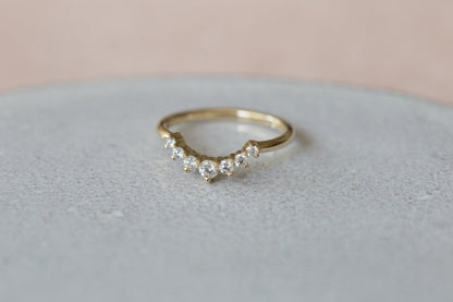 0.37 CT Round Full Eternity Lab Grown Diamond Wedding Band
