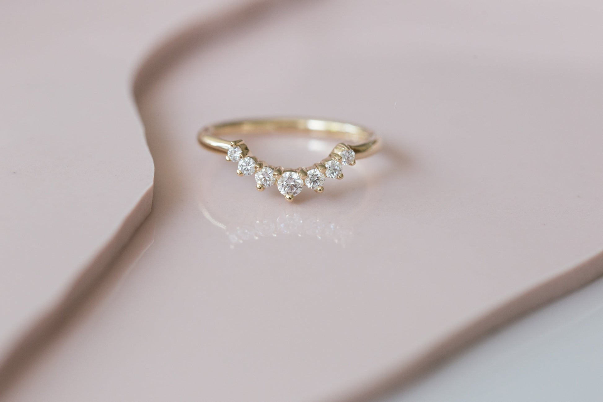 0.37 CT Round Full Eternity Lab Grown Diamond Wedding Band