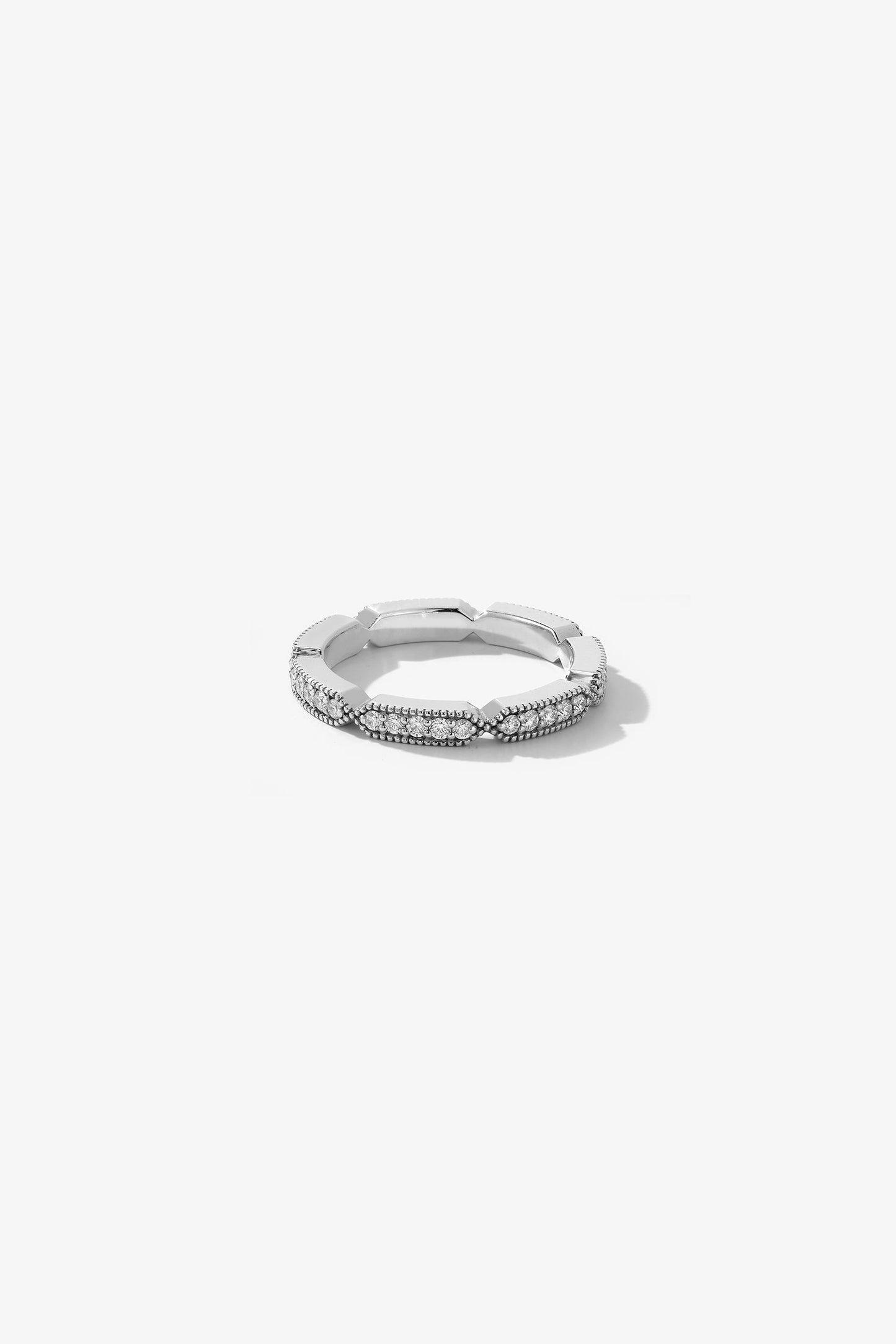 0.37 CT Round Full Eternity Lab Grown Diamond Wedding Band