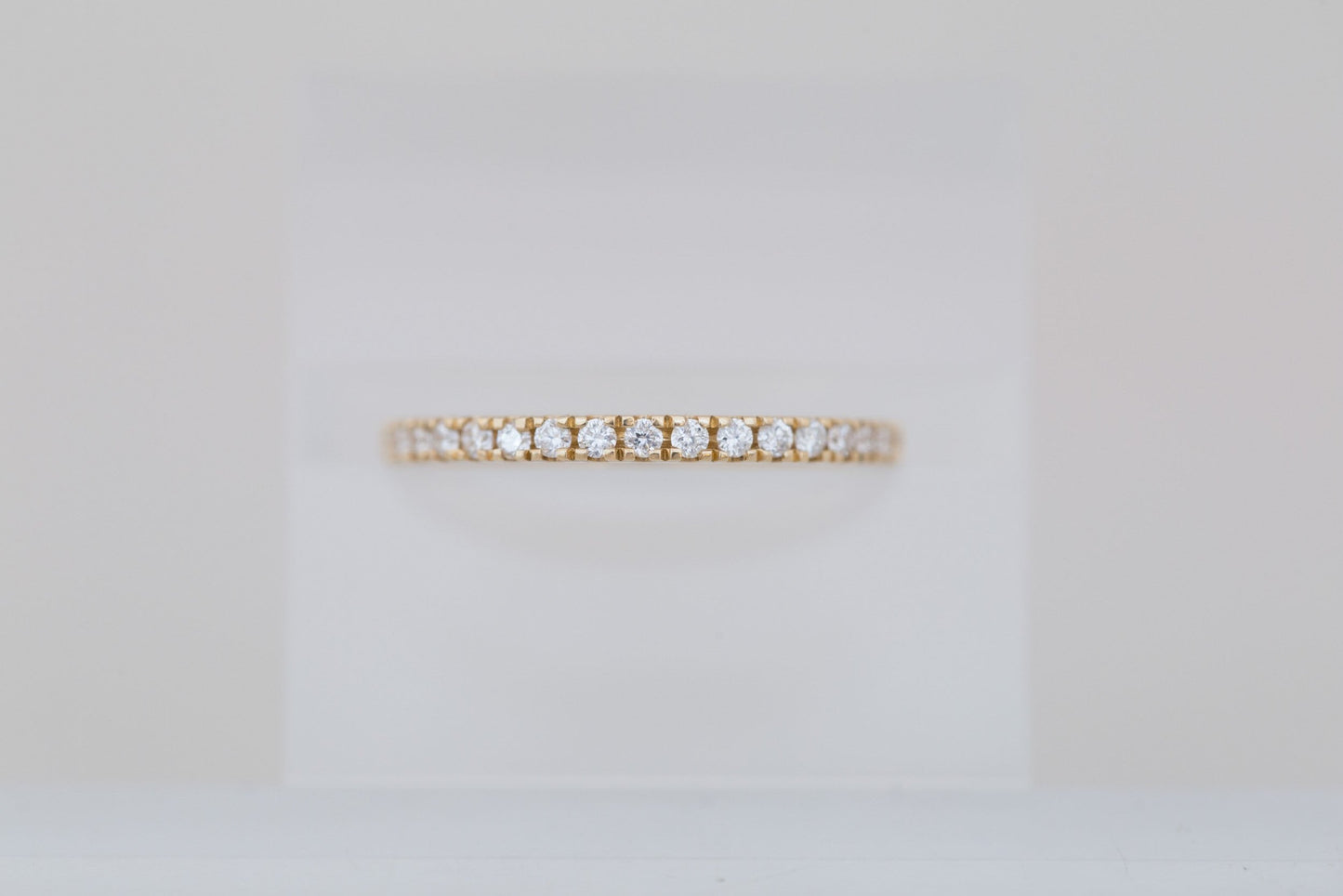 0.37 CT Round Full Eternity Lab Grown Diamond Wedding Band