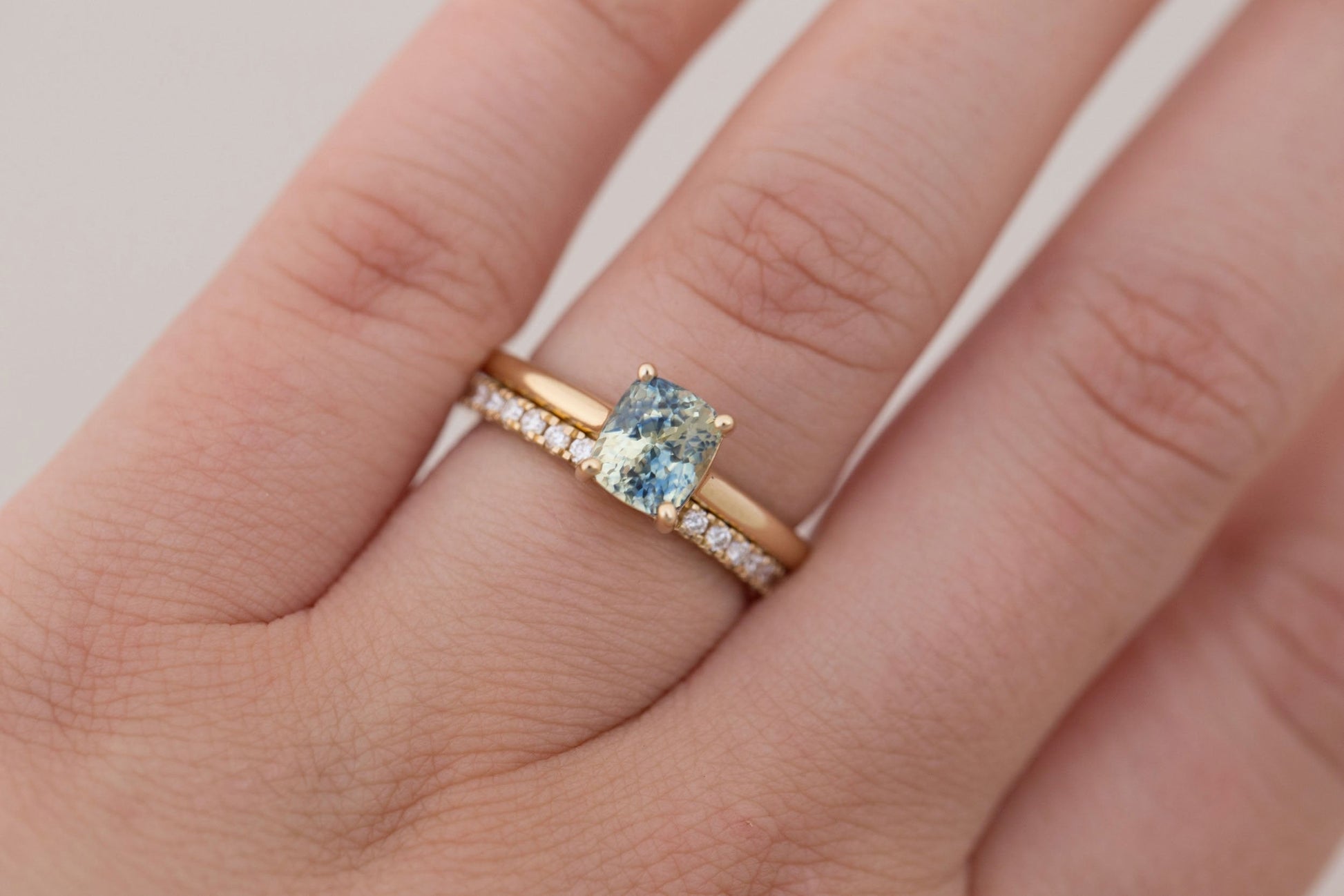 0.37 CT Round Full Eternity Lab Grown Diamond Wedding Band