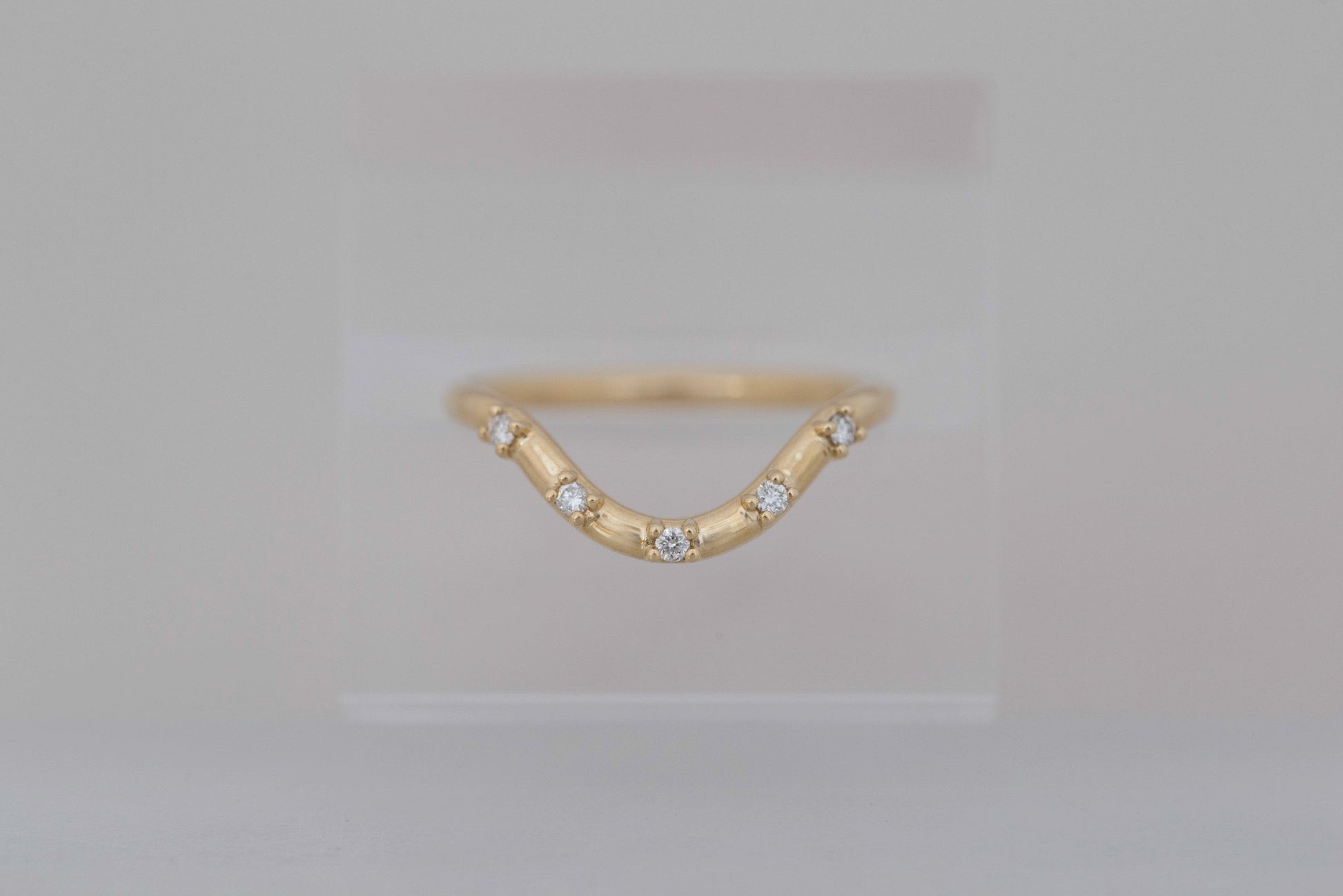 0.37 CT Round Full Eternity Lab Grown Diamond Wedding Band